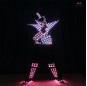 Full color dmx 512 programmable Led costume with mask,gloves,shoes cover